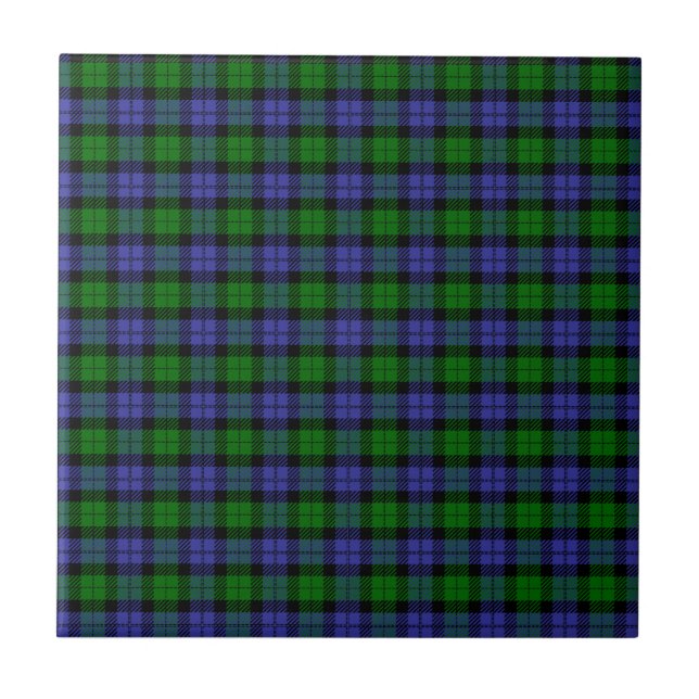 Tartan Fliese (Vorderseite)