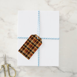Tartan Geschenkanhänger