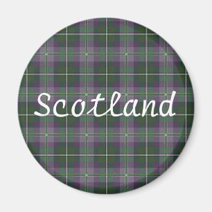 Tartan Gift Magnet — Souvenir of Scotland