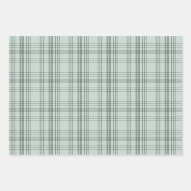 Tartan Gift Wrap Set Geschenkpapier Set (Vorderseite)