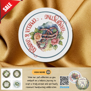 TARTAN HANDFASTING STICKERS FÜR GÜNSTIGE ENVELOPEN