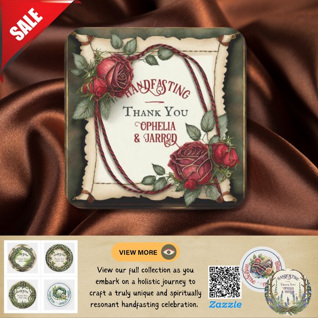 TARTAN HANDFASTING STICKERS FÜR GÜNSTIGE ENVELOPEN (Von Creator hochgeladen)