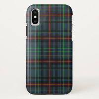 Tartan in blau, orange, grün...