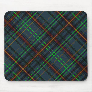 Tartan in blau, orange, grün... mousepad