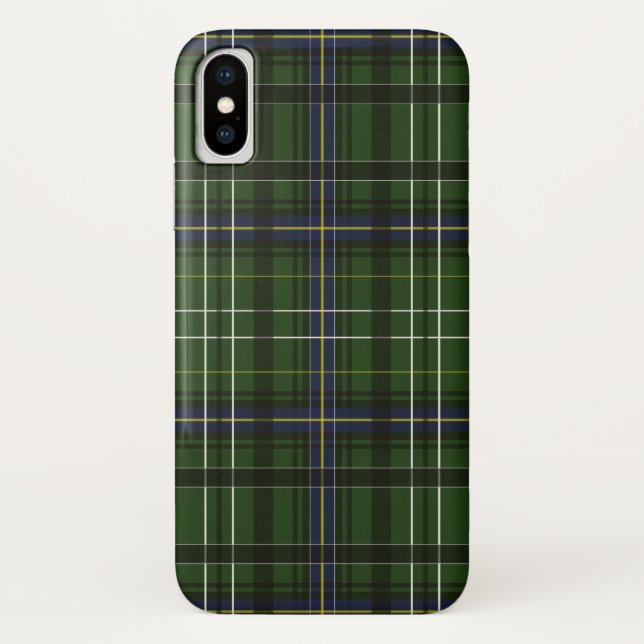 Tartan in grün Case-Mate iPhone hülle (Rückseite)