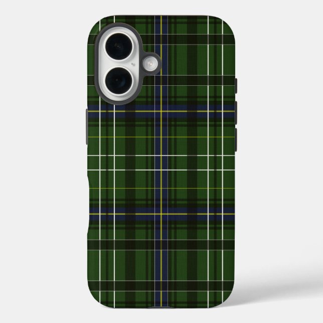 Tartan in grün Case-Mate iPhone hülle (Rückseite)