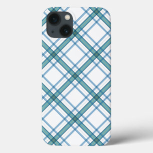 Tartan in Türkis Case-Mate iPhone Hülle