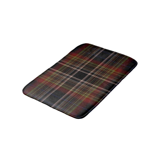Tartan Kariert Badematte (Schrägansicht)