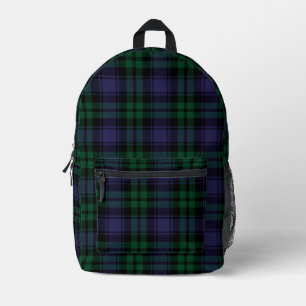 Tartan, Kariert Bedruckter Rucksack