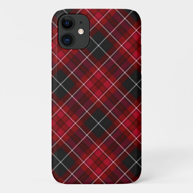 Tartan Kariert Case-Mate iPhone Hülle (Rückseite)