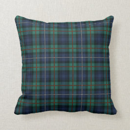 Tartan Kariert Clan Robertson Green Lila Karo Kissen