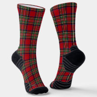 Tartan Kariert Clan Stewart Red Green Rustic