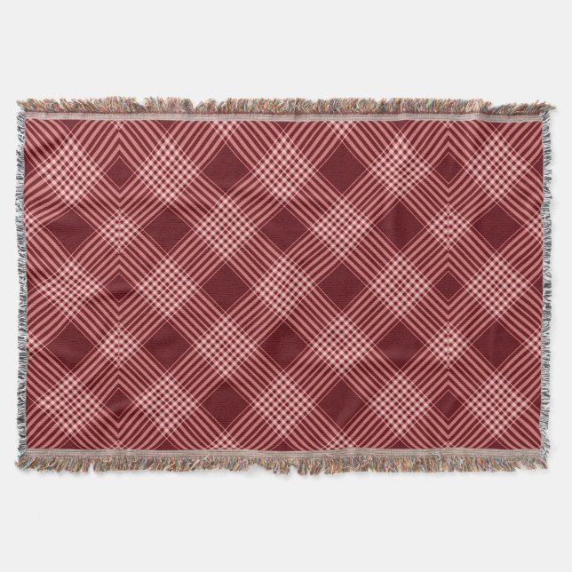 Tartan Kariert Decke (Vorderseite)