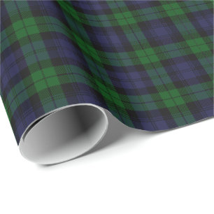 Tartan Kariert Geschenkpapier