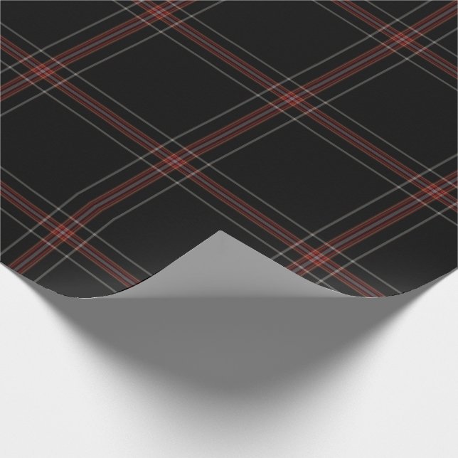 Tartan Kariert Geschenkpapier (Ecke)