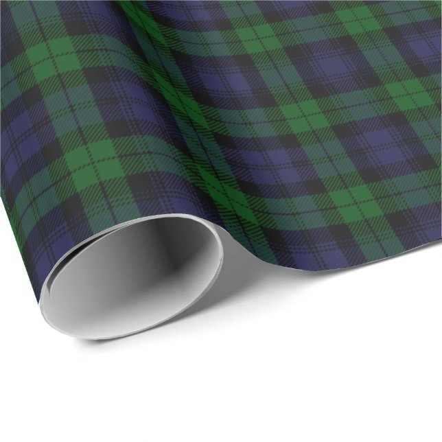 Tartan Kariert Geschenkpapier (Rolleneckpunkt)
