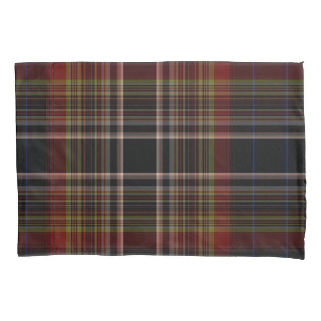 Tartan Kariert Kissenbezug (Vorderseite)