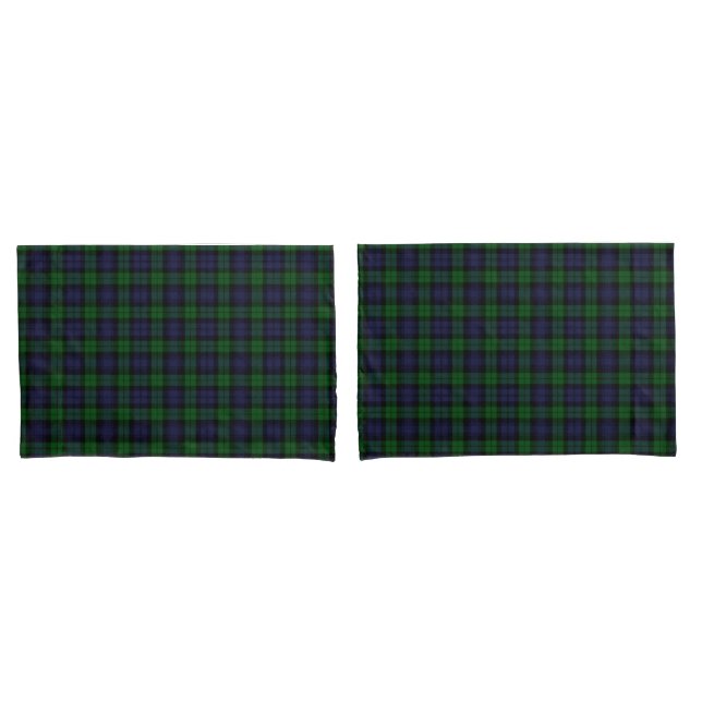 Tartan Kariert Kissenbezug (Vorderseite-Set)