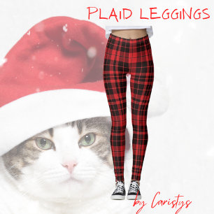 Tartan Kariert Leggings