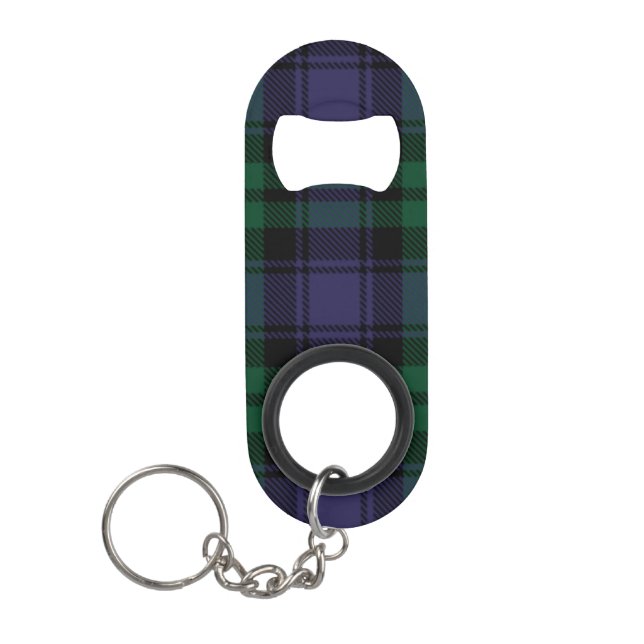 Tartan, Kariert Mini Flaschenöffner (Vorderseite)