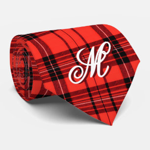 Tartan Kariert Red Traditional Modern Collection Krawatte