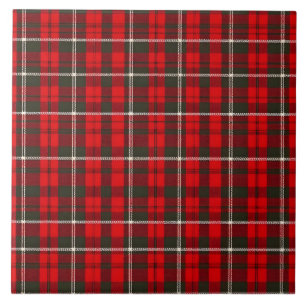 Tartan Kariert Red Traditional Popular Collection Fliese