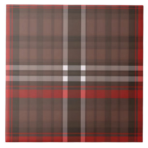 Tartan Kariert Red Traditional Trendy Collection Fliese