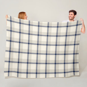 Tartan Kariert - Schottisches Nahtloses Muster 1 Fleecedecke