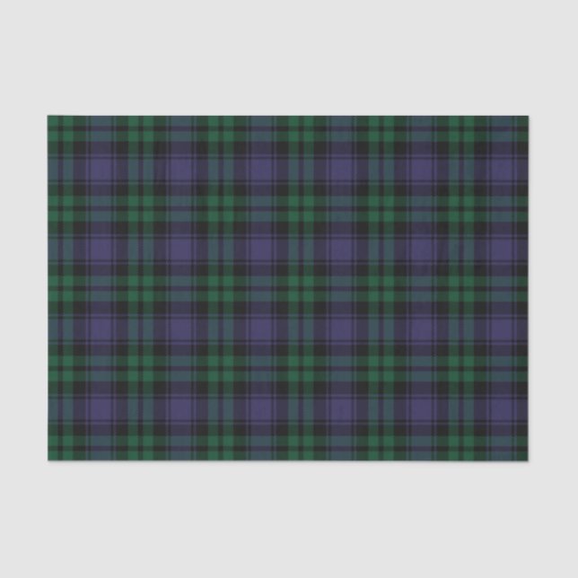 Tartan, Kariert Seidenpapier (Vorderseite)