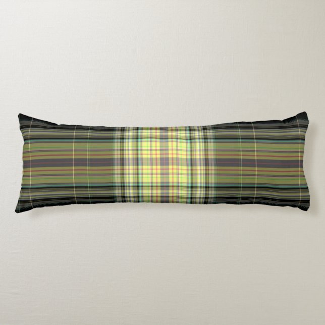 Tartan Kariert Seitenschläferkissen (Vorderseite)