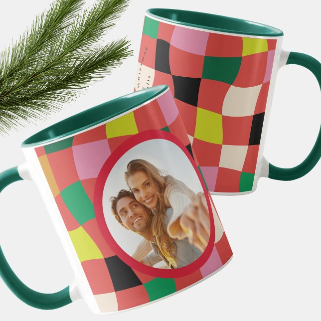 Tartan Karierte Weihnachten Tasse (Von Creator hochgeladen)