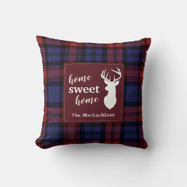 Tartan Karierter Weihnachtsklan MacLachlan Persona Kissen