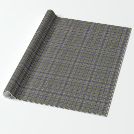 Tartan-kariertes Muster-Grün-, Blaues u. Beige-Nr. Geschenkpapier