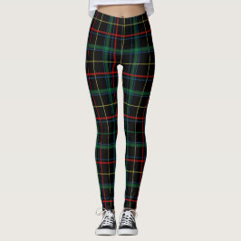 Tartan Kariertes Muster Leggings