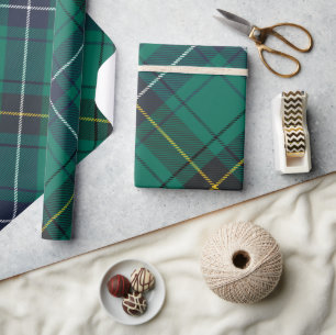 Tartan-Karo Clan Henderson Familienmuster Geschenkpapier