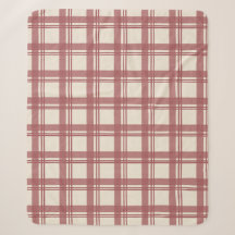 Tartan Karo Creme Rot