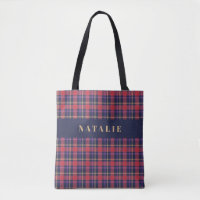 Tartan Karo personalisiert Winter