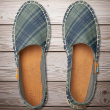 Tartan Karo - Schiefergrün und Marineblau