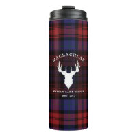 Tartan Karomuster Clan MacLachlan Familienhaus am
