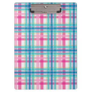 Tartan, Karomuster Klemmbrett