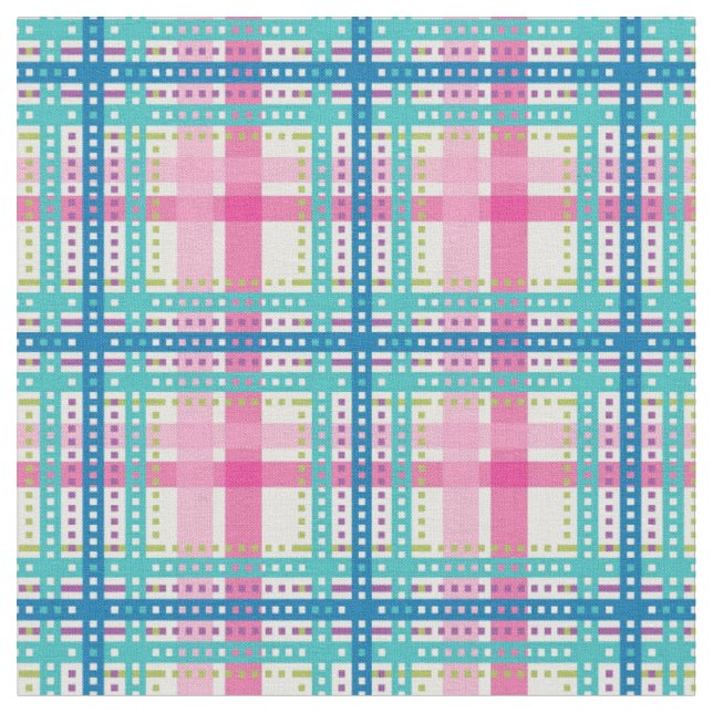 Tartan, Karomuster Stoff (Nahaufnahme)