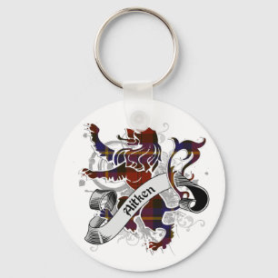 Tartan Lion Schlüsselanhänger