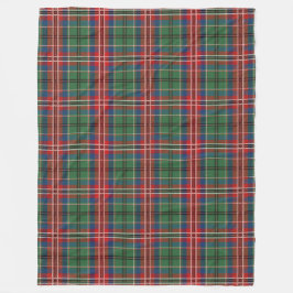 Tartan MacCulloch Kariert Red Blue Green Kariert Fleecedecke