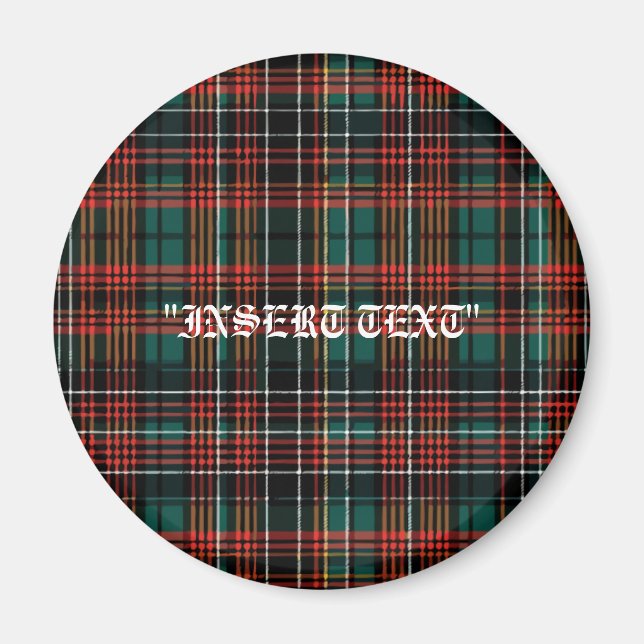 Tartan Magnet (Vorne)