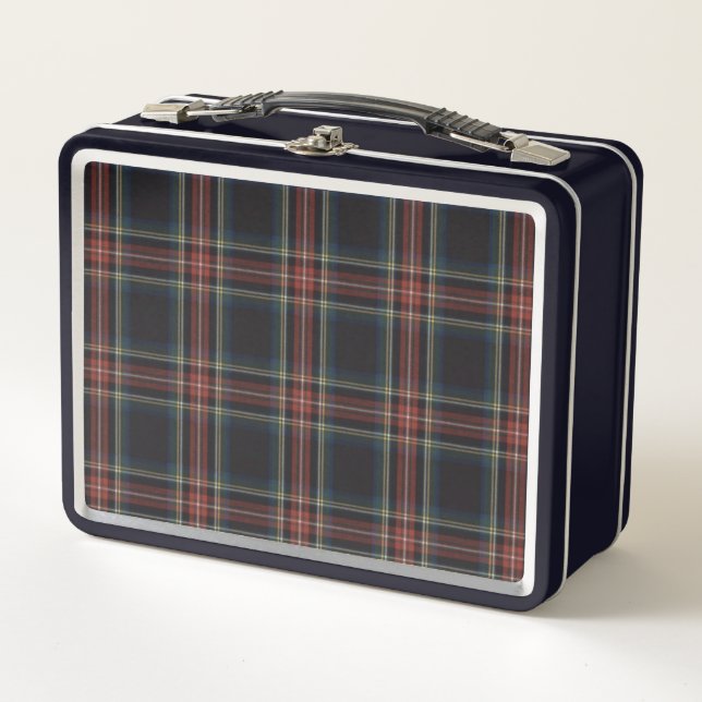 Tartan Metal Lunchbox (Vorderseite)