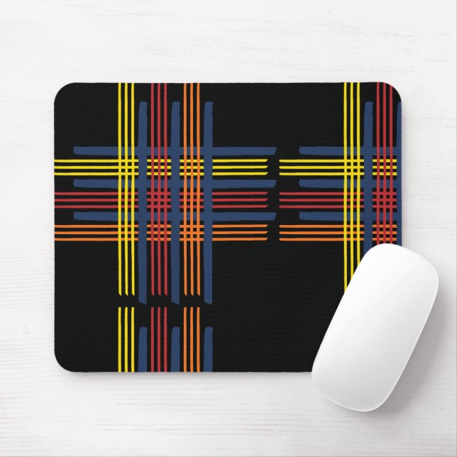Tartan Mousepad (Mit Mouse)