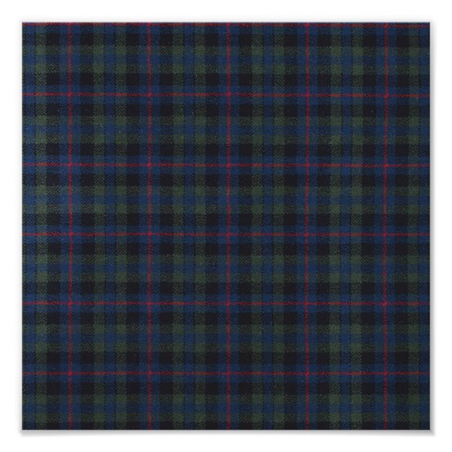Tartan-Muster Campbell Posters Prints Fotodruck (Vorne)