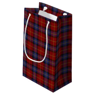Tartan-Muster Kleine Geschenktüte