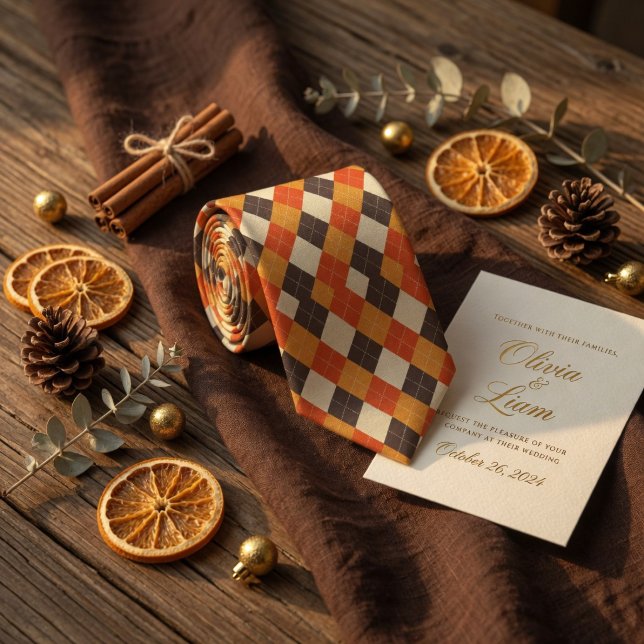 Tartan Pattern Krawatte (Von Creator hochgeladen)