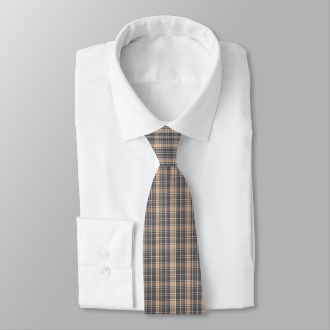 Tartan Pattern - Neck Tie Krawatte (Gebunden)